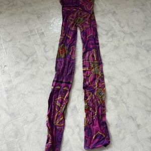 Leg Avenue Kids Leggings - Purple Floral